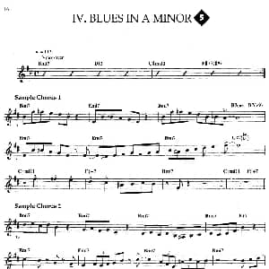 萨克斯谱 | Jazz Patterns For Improvisation Bb Frank Mantooth 5