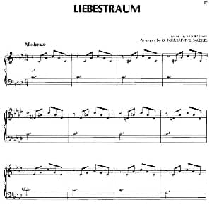 LIEBESTRAUM 钢琴谱