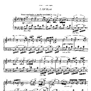 8 Humoresques Op.101 钢琴谱 安东宁 德沃