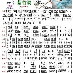 紫竹调_歌曲简谱