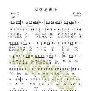军营老班长_歌曲简谱_词曲:黎強 高福友