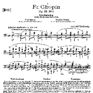 53首改编练习曲 钢琴谱 里奥鲍尔德 戈多夫斯基