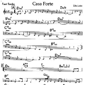 Casa Forte 钢琴谱