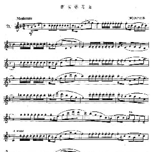 萨克斯谱 | 萨克斯练习曲合集 2—75 沃尔法特