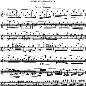 长笛曲谱 | 斯勒新老风格长笛练习重奏曲 第一部分 NO.64 Siegfried Thiele S. 斯勒