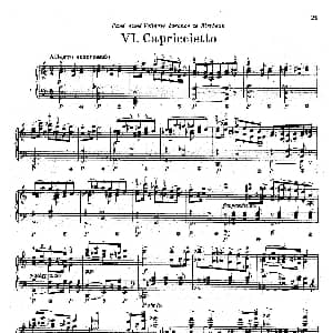 Six Piano Pieces Op.7 钢琴谱 约瑟夫 苏克