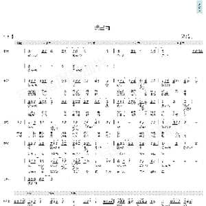 流星雨_歌曲简谱_词曲:邬裕康 平井坚