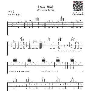 Your Man_歌曲简谱_词曲:佚名 佚名
