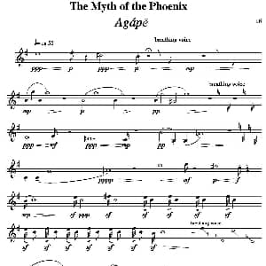 萨克斯谱 | agape