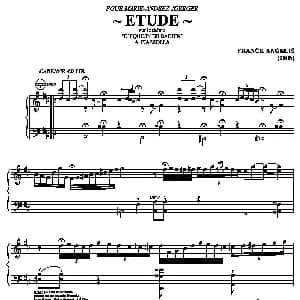 手风琴谱 | 巴钦餐馆的卖花小孩