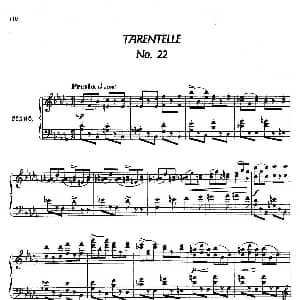 24 Characteristic Pieces Op.36 钢琴谱 安东 斯捷潘诺维奇 阿连斯基