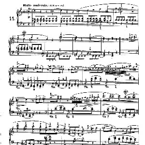 Nocturne No.14 in C Major 钢琴谱 约翰 菲尔德 John Field