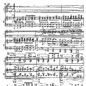 F大调爵士钢琴协奏曲 钢琴谱 格什温