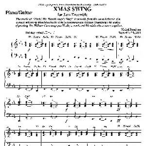 XMAS SWING 钢琴谱
