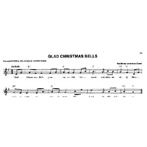 GLAD CHRISTMAS BELLS_外国歌谱