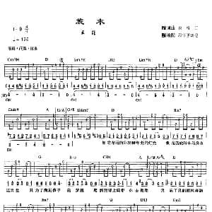 旋木 吉他谱 王菲 袁惟仁 袁惟仁