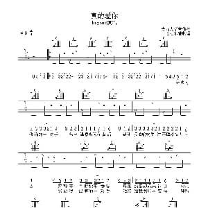 真的爱你 吉他谱 beyond 小美 黄家驹