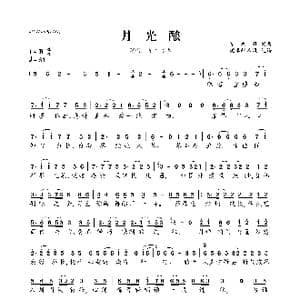 月光酿_歌曲简谱_词曲:夏初凝 夏初凝
