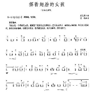 二胡谱 | 挥着翅膀的女孩 陈光荣