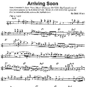 萨克斯谱 | Arriving Soon