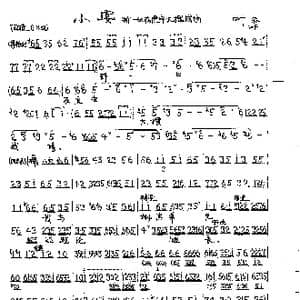 那一日在虎牢大摆战场_歌曲简谱