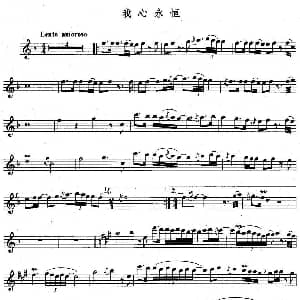 长笛曲谱 | 我心永恒