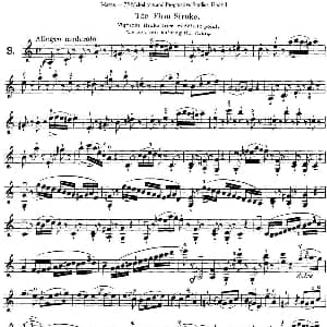 小提琴谱 | 马扎斯小提琴练习曲 Op.36 第一册 特殊练习曲 3