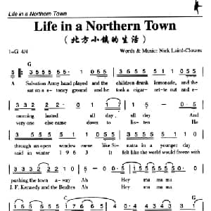 Life in a Northern Town_外国歌谱