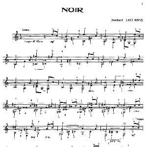 Six Couleurs 5 吉他谱 Norbert Leclerq