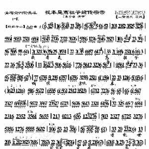 青梅煮酒论英雄 我本是高祖爷嫡传宗亲_歌曲简谱_词曲:暂无 恒流星制谱