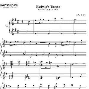 哈利波特_歌谱投稿