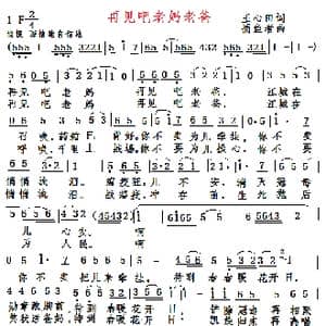 待到春暖花开_歌曲简谱_词曲:王心田 王心田