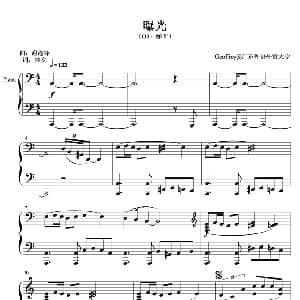 曝光 钢琴谱 林夕 谢霆锋