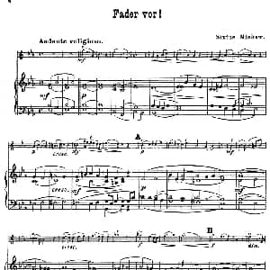 小提琴谱 | Fador vor! 小提琴 钢琴伴奏