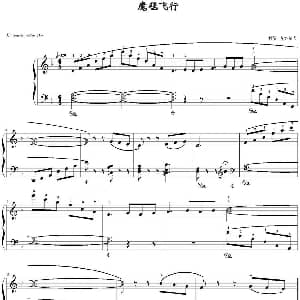 魔毯飞行 钢琴谱 山水眩月制谱