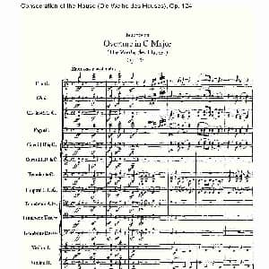 Die Weihe des HausesOp.124 一