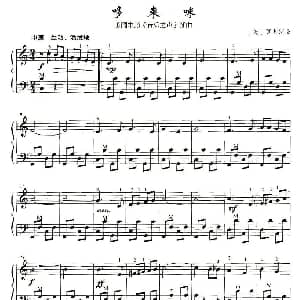 手风琴谱 | 哆来咪 美 罗杰斯