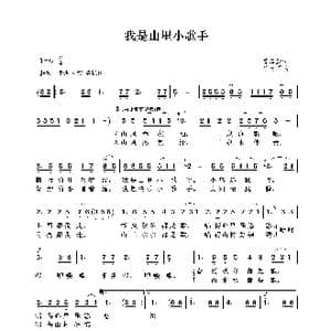 我是山里小歌手_歌曲简谱_词曲:姜建新 华建国