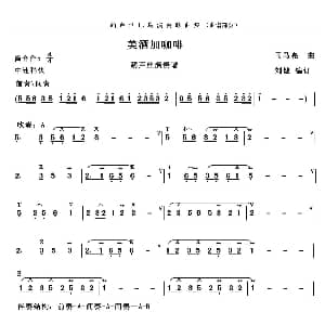 葫芦丝谱 | 美酒加咖啡 司马亮作曲 刘健编订