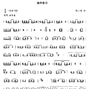 葫芦丝谱 | 涛声依旧 陈小奇