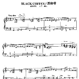 手风琴谱 | 黑咖啡 威伯斯特 贝克 尼桑