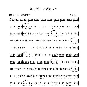 葫芦丝谱 | 葫芦丝中高级练习曲 乔志忱