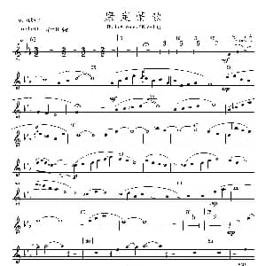 康定情歌 Ob. 欧勃 分谱 陈丹 编曲