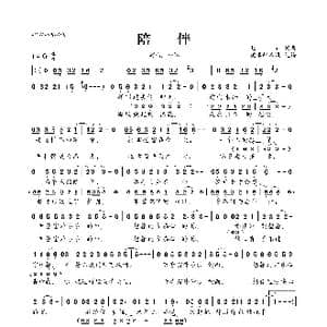 陪伴_歌曲简谱_词曲:赵新 赵新