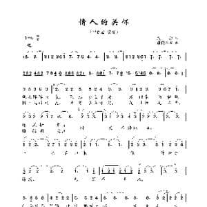 情人的关怀_歌曲简谱_词曲:庄奴 猪俁公章