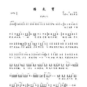 路太弯_歌曲简谱_词曲:李志远 陈德志 李念和