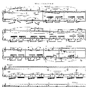 Saudados do Brasil Op.67 钢琴谱 达律斯 米约