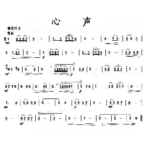 心声 洞箫