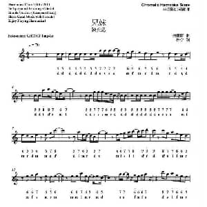 口琴谱 | 兄妹 徐伟贤