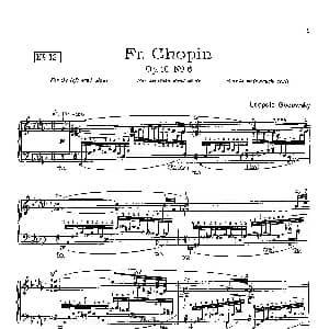53首以肖邦练习曲为素材而作的练习曲 钢琴谱 里奥鲍尔德 戈多夫斯基